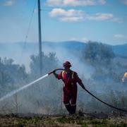 Brandbekämpning i Kanada.