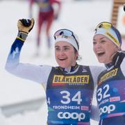 Ebba Andersson och Moa Ilar.