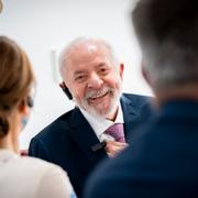 Lula tog emot Danmarks drottning Mary i Brasilia tidigare i oktober.