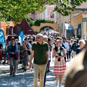 Arkivbild från Almedalen