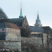 Akershus fästning i centrala Oslo.