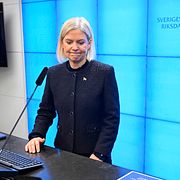 Socialdemokraternas ledare Magdalena Andersson.