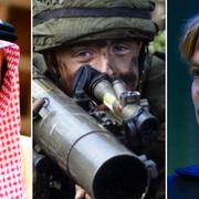 Saudiarabiens kung Salman, granatgeväret Carl Gustaf och Dagens Industris PM Nilsson