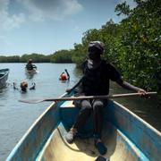 Kvinnliga otronfiskare i Gambia 2021.