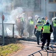 Våldsamheter i Norrköping i helgen.