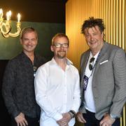 Christer Björkman, Anders Lenhoff och Ola Melzig 