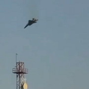 Bild på ett av flygplanen som störtade.