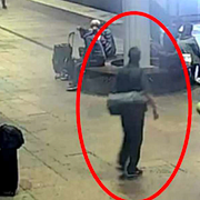 24-åringen på T-centralen/bild från brottsplatsen.