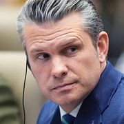 USA:s försvarsminister Pete Hegseth.
