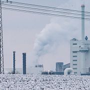 Det framgår inte vilket svenskt värmeverk som drabbades av angreppsförsöket. På bilden syns ett kraftvärmeverk norr om Lund.