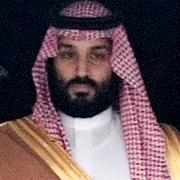 Saudiarabiens kronprins Mohammed bin Salman och Fifapresidenten Gianni Infantino. 