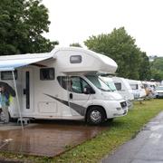 Bredängs camping i södra Stockholm. Arkivbild.