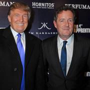 Donald Trump och Piers Morgan 2010.