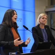 Teresa Carvalho och Magdalena Andersson. 