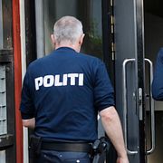 Illustrationsbild. Danska poliser utan koppling till fallet. 