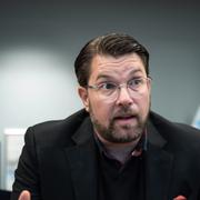 Jimmie Åkesson i februari. 