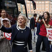 Socialdemokraternas ordförande Magdalena Andersson.