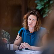 Jämställdhetsminister Nina Larsson (L).