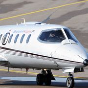 Babcock Scandinavian Air Ambulance flygplan.