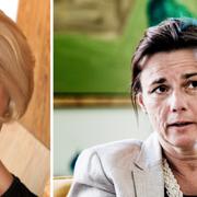 Ulrika Kärnborg och Isabella Lövin.