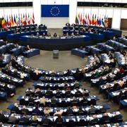 Arkivbild. Plenum i EU-parlamentet i Strasbourg.