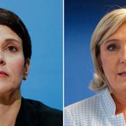 AFD:s ledare Frauke Petry/Nationella frontens ledare Marine Le Pen.