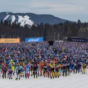 Starten av årets Vasalopp.