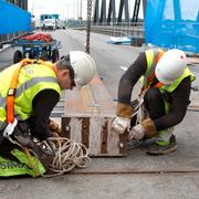 Arbetet med Söderstäljebron