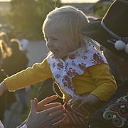 Midsommarfirande i Dalarna 2025.