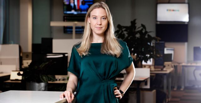 Helen Broman, förvaltare på Lannebo Fonder och gästkrönikör i Omni Ekonomi. Magnus Sandberg
