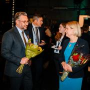 Demirok och Magdalena Andersson.