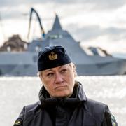 Sveriges marinchef Ewa Skoog Haslum.