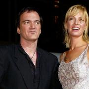 Quentin Tarantino och Uma Thurman på premiären av Kill Bill 1 i Los Angeles, 2003. 