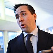 Bistånds- och utrikeshandelsminister Benjamin Dousa (M).