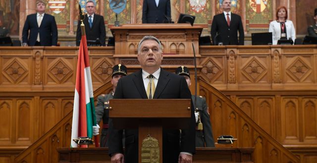 Viktor Orbán. Tamas Kovacs / TT / NTB Scanpix