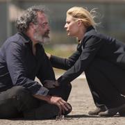 Mandy Patinkin som Saul Berenson och Claire Danes som Carrie Mathison.