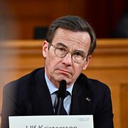 Statsminister Ulf Kristersson (M).
