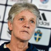 Damlandslagets förbundskapten Pia Sundhage. Arkivbild.