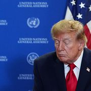 President Donald Trump mötte Volodymyr Zelenskyj under FN:s generalförsamling i september.