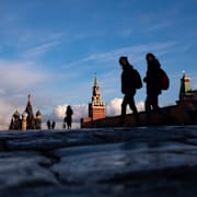 Moskva i april 2021. Alexander Zemlianichenko / AP