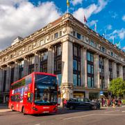 Selfridges flaggskeppsvaruhus i London. Arkivbild.