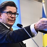 Talmannen Andreas Norlén.