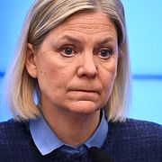 Socialdemokraternas partiledare Magdalena Andersson (S).