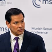 Marco Rubio i München.