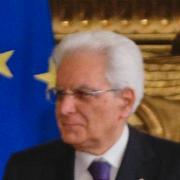 Sergio Mattarella och inrikesminister Matteo Salvini.