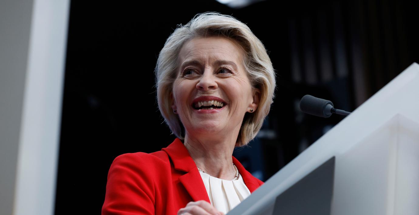 EU-kommissionens ordförande Ursula von der Leyen. Arkivbild.