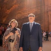 Det norska kungaparet i Jordanien för sex år sedan.