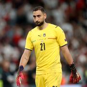 Målvakten Gianluigi Donnarumma.