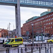 Sahlgrenska Universitetssjukhuset i Göteborg, där mannen vårdats.