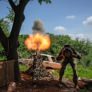 Ukrainsk soldat. Efrem Lukatsky / AP